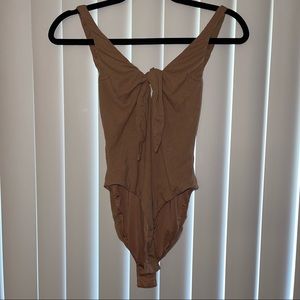 Tan Tiger Mist Bodysuit